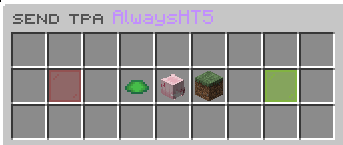 TPA send GUI