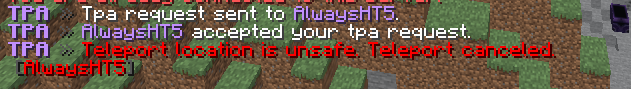 TPA status messages