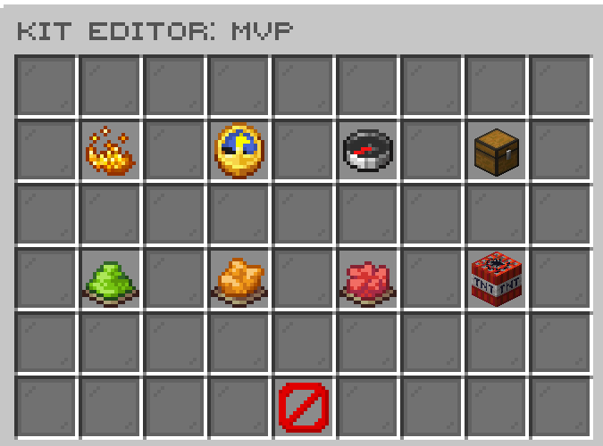 Kit editor GUI