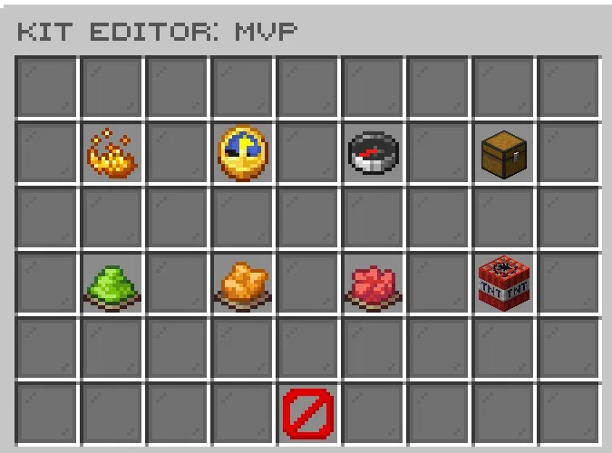 Kit editor GUI