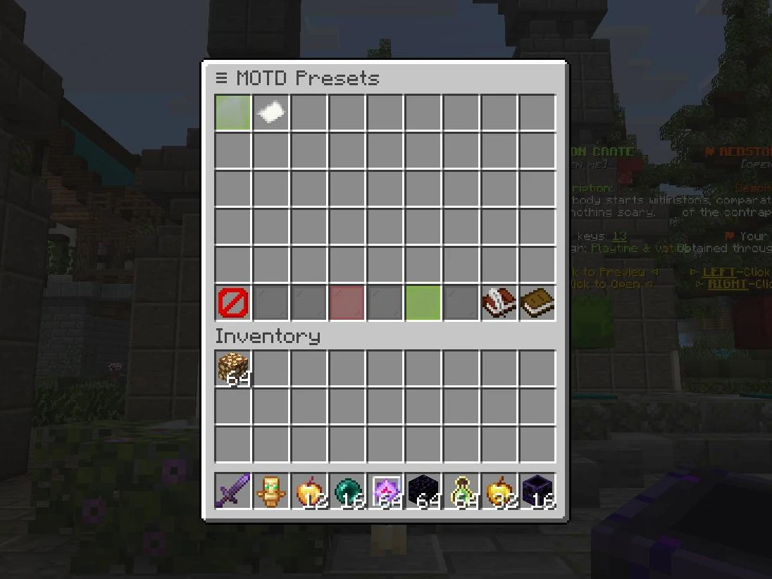 Presets