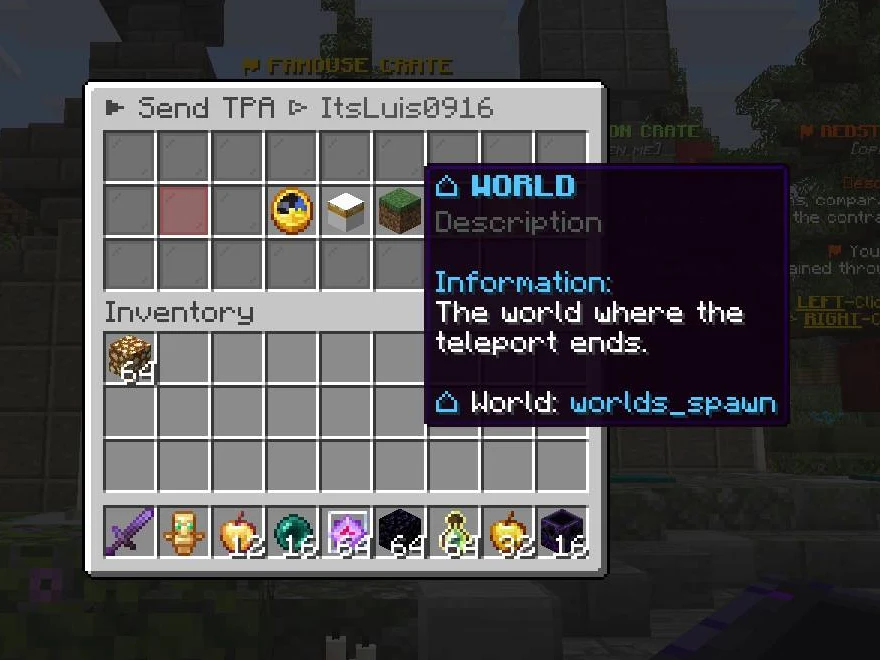 World and server