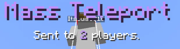 Mass teleport